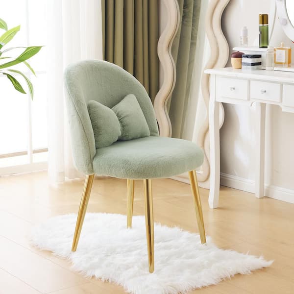 Karl home Green Makeup Vanity Seats