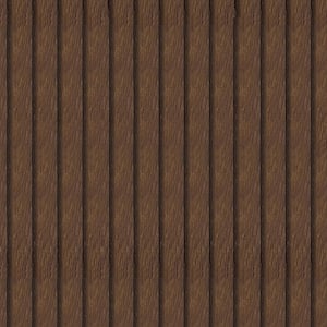 Peel and Stick Vinyl Dark Brown Striped Wallpaper Self-Adhesive, Waterproof, Removable, (Covers 25.84 sq. ft. )