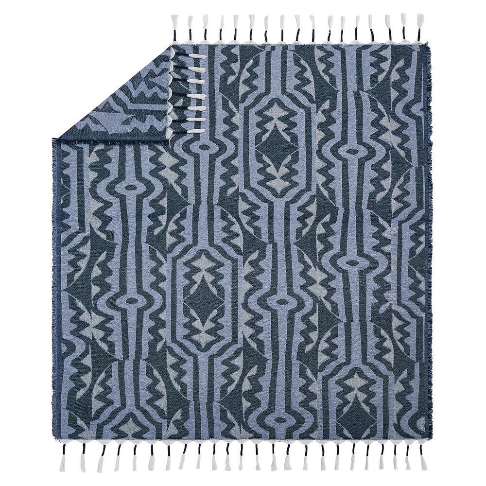 Jungalow Profil Black Throw, 50'X60"