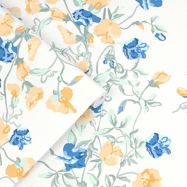 Charlotte Vintage Watercolor Floral Pattern, Boho Floral Seamless