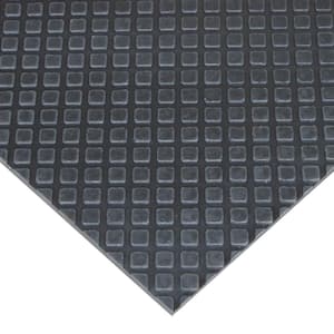 Maxx-Tuff 1/2 in. x 24 in. x 36 in. Black Heavy Duty Rubber Floor Protection Mat