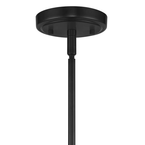 Home Decorators Collection Jill 3-Light Black Chandelier