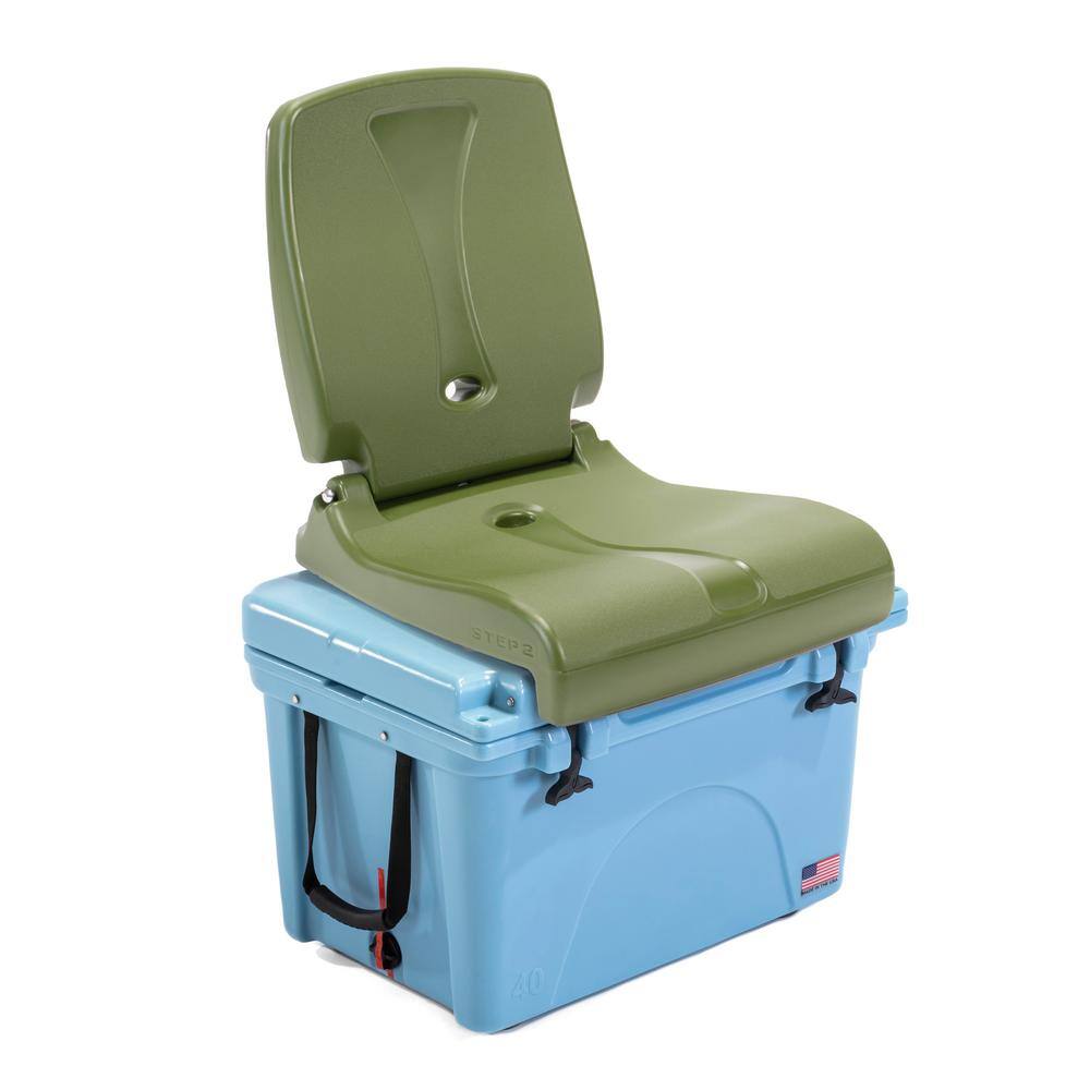 Olive Green Resin Foldable Portable Outdoor Chair