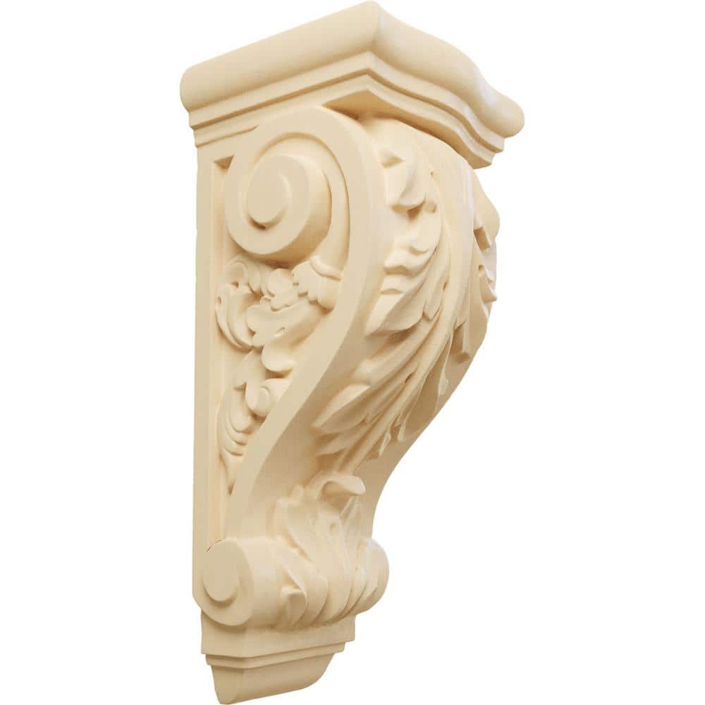 5-1/4 in. x 4-3/4 in. x 12 in. Unfinished Maple Medium Farmingdale Acanthus Corbel price history on PriceWatchPro