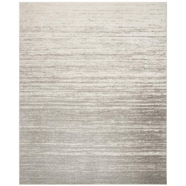 SAFAVIEH Adirondack Light Gray/Gray 8 ft. x 10 ft. Solid Area Rug