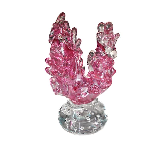 Dale Tiffany Coral Handcrafted Art Glass Sculpture