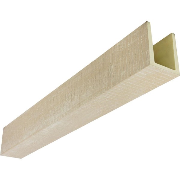 Heritage Timber 11.5 in. x 9.5 in. x 24 ft. Resawn Rip Vanilla Chai Faux Wood Beam