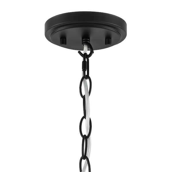 Reviews for Home Decorators Collection Dracker 4 Light Matte Black