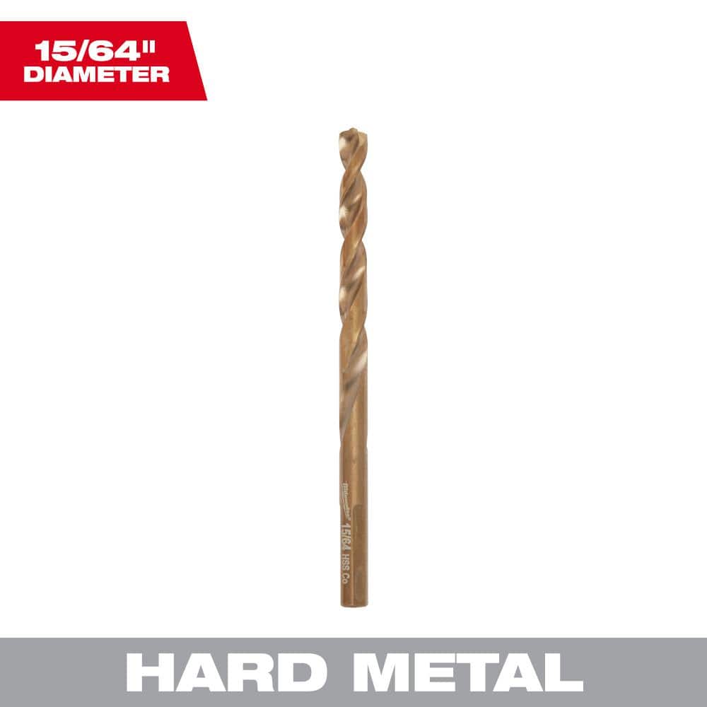 15/64 in. Cobalt Red Helix Drill Bit