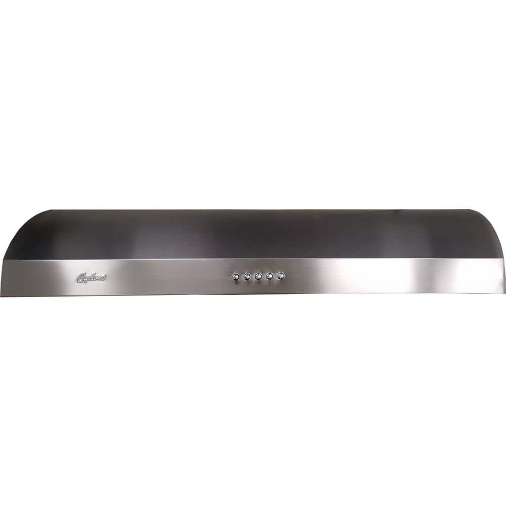 Classic 30 in. 300 CFM Undermount Range Hood with LED Light in Stainless Steel, Silver