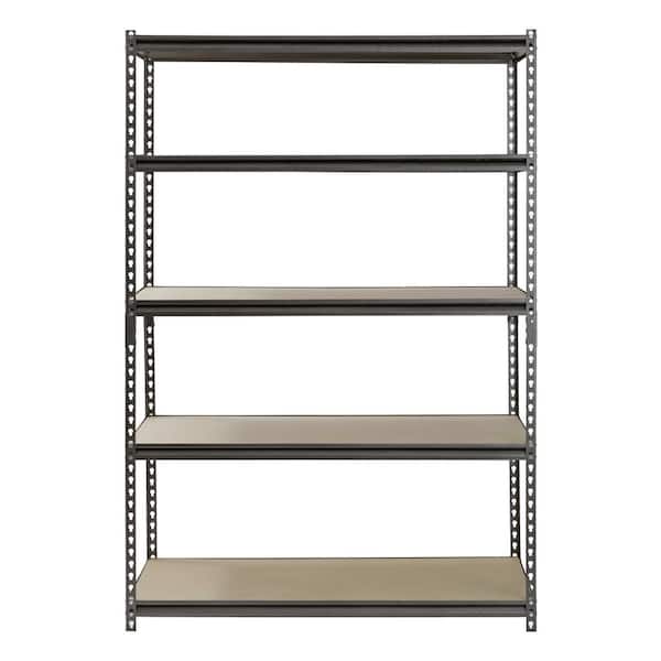 27.6undefined11.8undefined59 Inch Rectangle Metal Assembly 5-Shelf Storage  Rack Silver - On Sale - Bed Bath & Beyond - 38006097