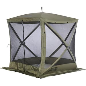 Quick Set Traveler Portable Camping Outdoor Canopy Shelter Plus 3 Wind Panels