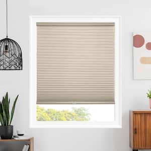 Cut-to-Size Montana Latte Cordless Light Filtering Polyester Cellular Shades 19.25 in. W x 48 in. L