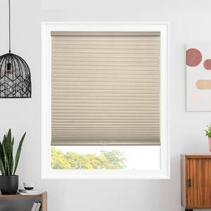 Cut-to-Size Montana Latte Cordless Light Filtering Polyester Cellular Shades 45 in. W x 84 in. L