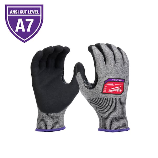 Milwaukee XX-Large High Dexterity Cut 7 Resistant Nitrile Dipped Outdoor & Work Gloves