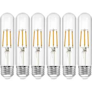 60-Watt Equivalent T10 Household Indoor LED Light Bulb in Warm White (6-Pack)