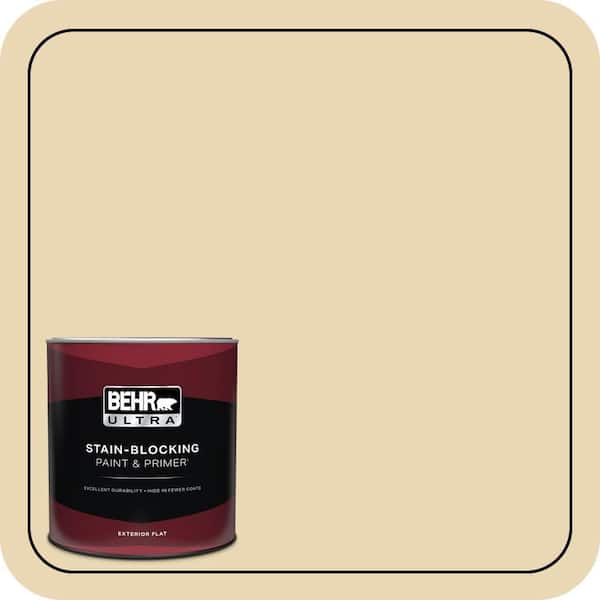BEHR ULTRA 1 Qt. #330E-3 Sensible Hue Flat Exterior Paint & Primer