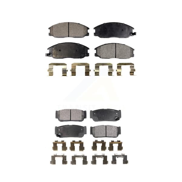 TEC Front Rear Ceramic Brake Pads Kit For 2003-2009 Kia Sorento KTC-100440