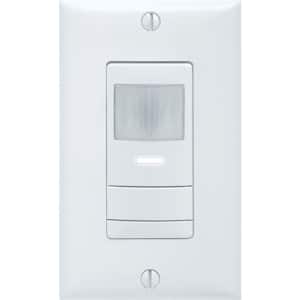 Contractor Select WSX Series 120-277 Volt White Wall Switch Occupancy Sensor