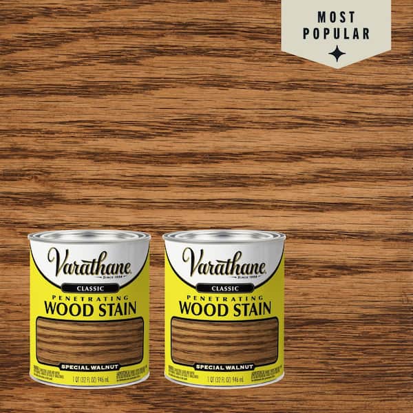 Varathane 1 Qt. Special Walnut Classic Interior Wood Stain (2-Pack)