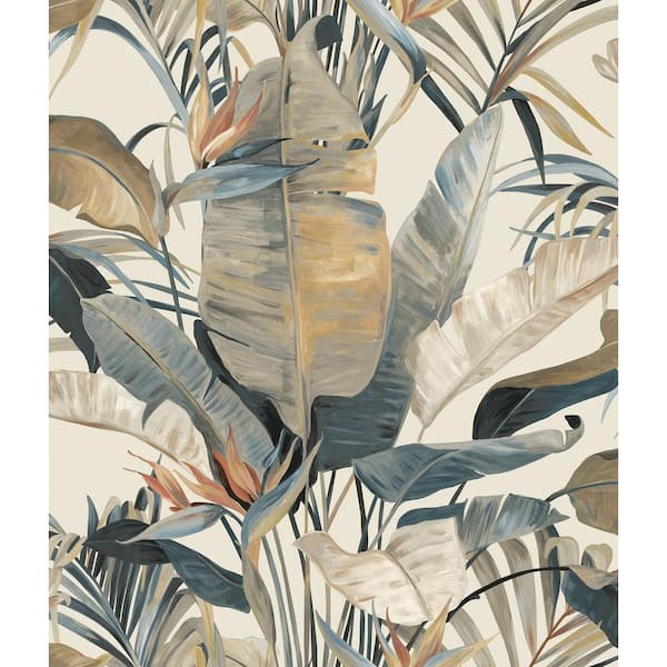 Candice Olson Tropical Plush Neutral Cabana Wallpaper NT6133 - The Home ...