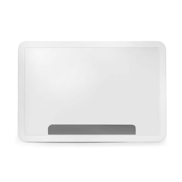 In-Wall TV Media Box 9 Inch Recessed Cable Management Enclosure Structured Wiring Storage White 1 Piece
