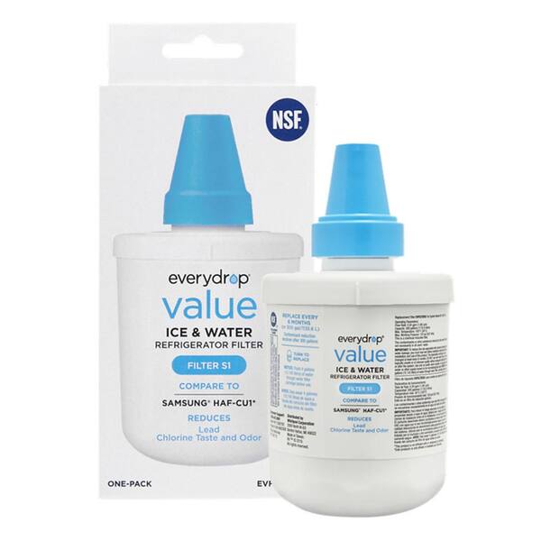 EveryDrop Everydrop Value Replacement Water Filter for Samsung DA29-00003G Refrigerator, EVFILTERS1, Single-Pack