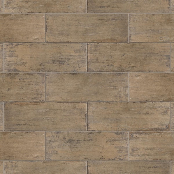 Merola Tile Retro Terra 8-1/4 in. x 23-1/2 in. Porcelain Floor and Wall Tile (11.12 sq. ft./Case)