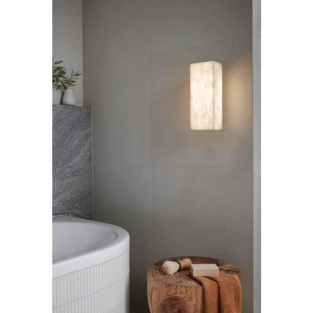 Times 1 LED Light Alabaster White Wall Sconce price history on PriceWatchPro