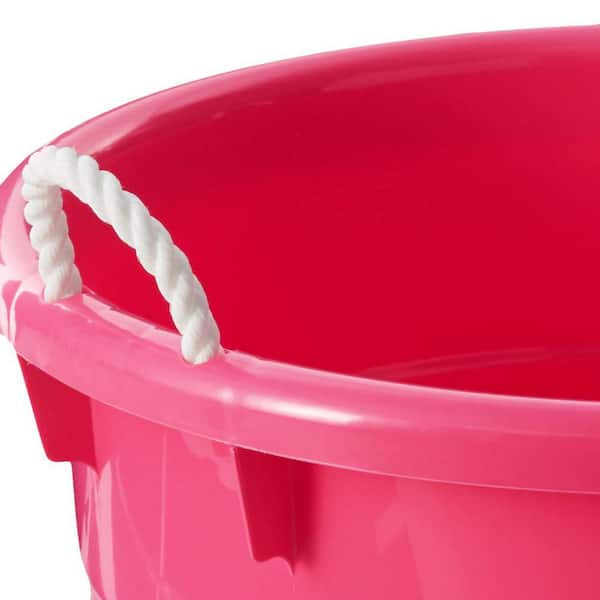 rope handle tub 70qt large bucket