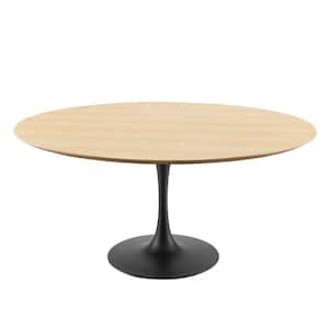 Lippa 60 in. Natural Round Wood Dining Table (Seats 4)