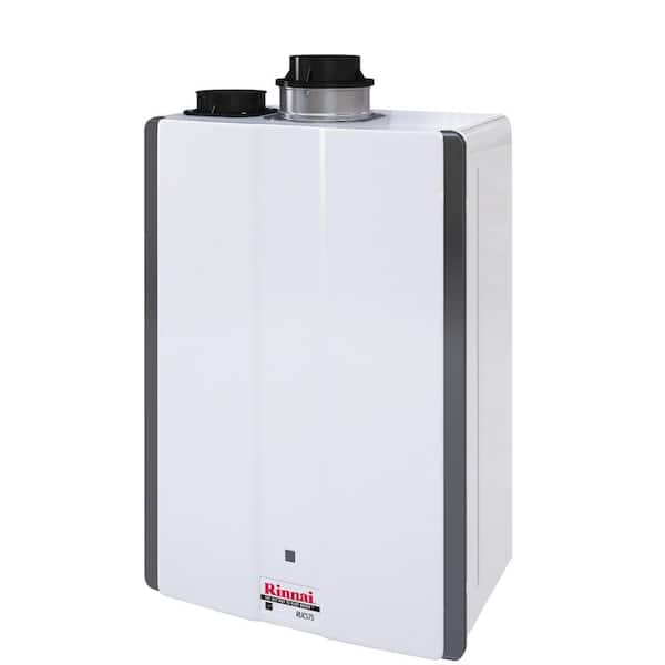 Rinnai Super High Efficiency 7.5 GPM Residential 160,000 BTU Natural Gas Interior Tankless Water Heater
