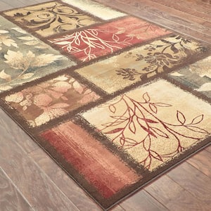 Branches Brown 10 ft. x 13 ft. Area Rug