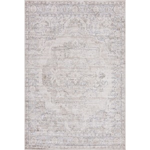 Portland Canby Ivory/Beige 6 ft. x 9 ft. Area Rug