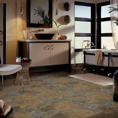 Groutable - Peel and Stick - Vinyl Tile Flooring - Vinyl Flooring - The ...