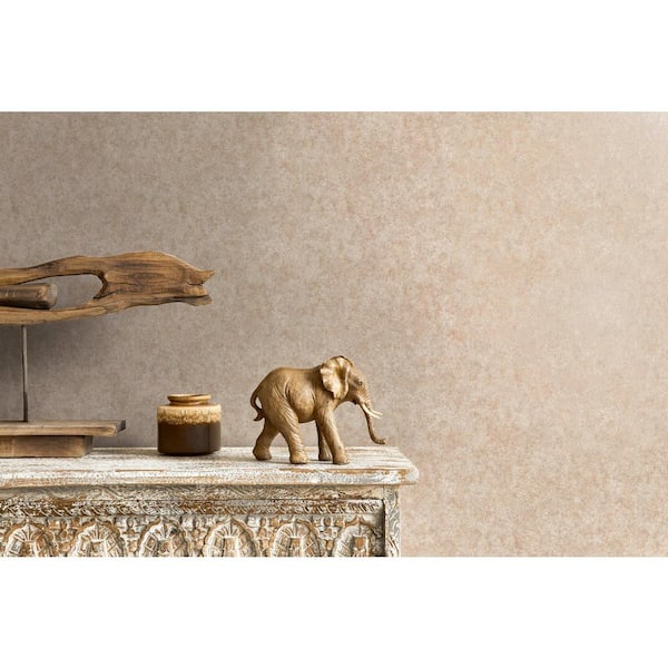 Walls Republic Plaster Pink Abstract Textured Metallic Flecks Print Non Woven Non-Pasted Textured Wallpaper 57 Sq. Ft.