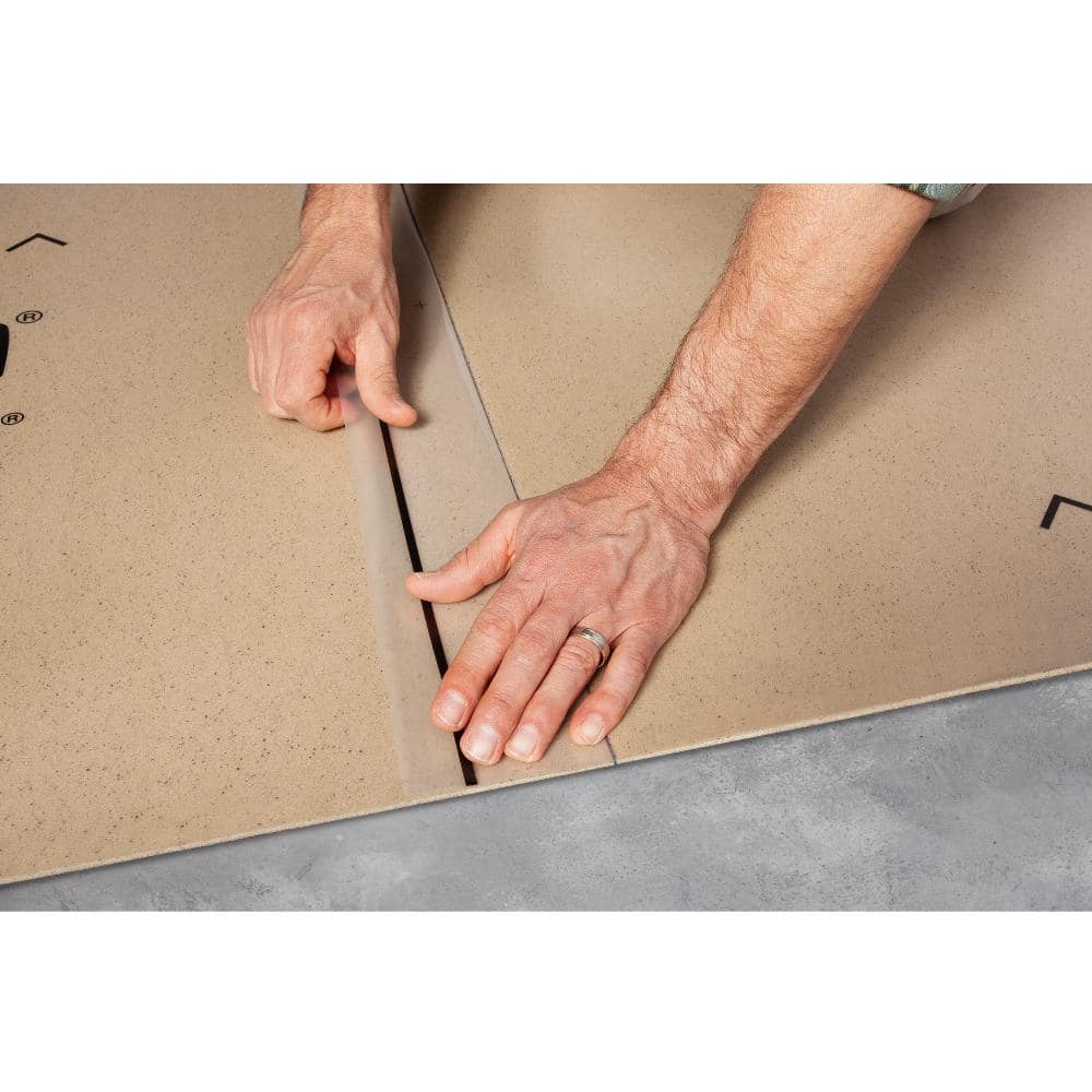 Eco-Friendly Cork and Polyethylene Underlayment Roll with Vapor Barrier