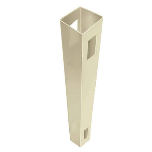 Barrette Outdoor Living 5 in. x 5 in. x 8 ft. Sand Vinyl Routed Fence Line Post