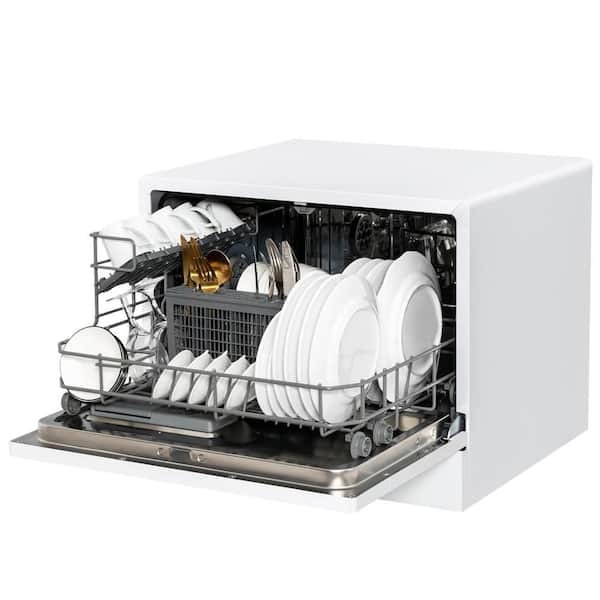 MUELLER 21 in. Professional Digital Portable Countertop Dishwasher
