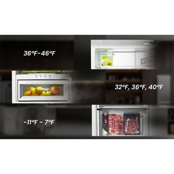 Ca'Lefort 22 in. 9.71 cu. ft. Built-In Panel Ready Bottom Ca'Lefort 22 in. 9.71 cu. ft. Built-In Panel Ready Bottom
