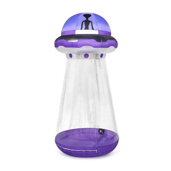 9 Ft. LED Halloween Purple UFO Inflatable