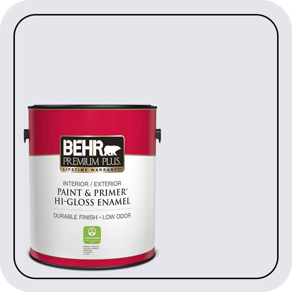 1 gal. #630E-1 Dreamy Cloud Hi-Gloss Enamel Interior/Exterior Paint & Primer price history on PriceWatchPro
