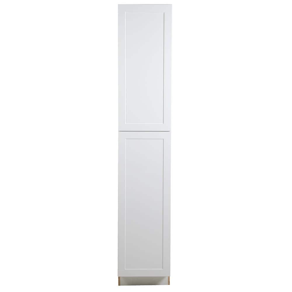 Cambridge White Shaker Assembled Pantry Kitchen Cabinet (18 in. W x 24.5 in. D x 96 in. H) price history on PriceWatchPro