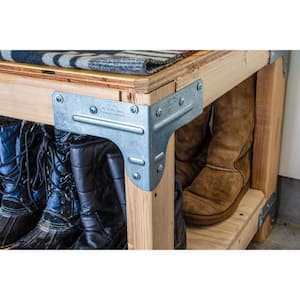 DIY Heavy-Duty Shelving Unit Hardware Kit
