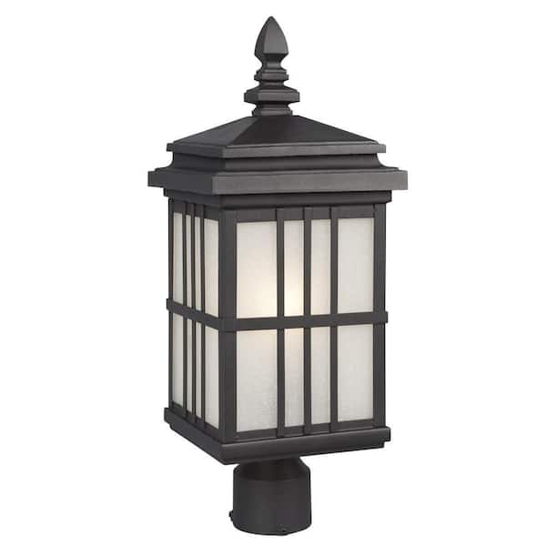 Filament Design Negron 1-Light Outdoor Black Post Lantern