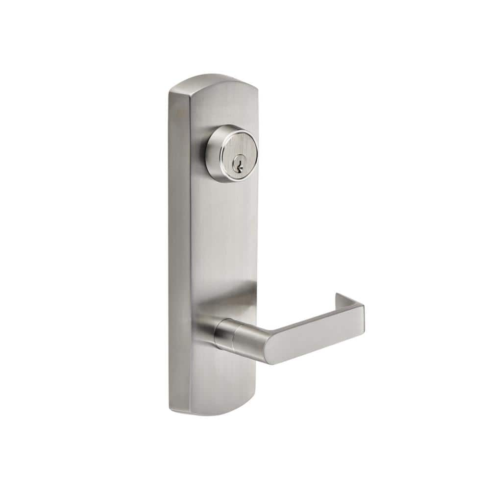 Taco Heavy Duty Brushed Chrome Commercial Entry Escutcheon Lever Trim ...