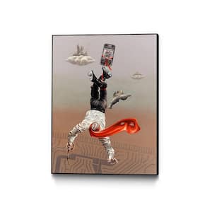 "Flying Dutchman" by Andr Pijet Framed Abstract Wall Art Print 11 in. x 14 in.