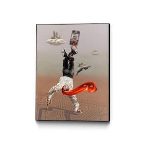 "Flying Dutchman" by Andr Pijet Framed Abstract Wall Art Print 16 in. x 20 in.