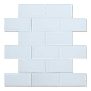 Peel and Stick Wall Tiles for Kitchen Backsplash Bathroom and Living Room  10734DC-6 - The Home Depot