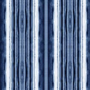 Blue Watercolor Stripe Adhesive Wall Paper